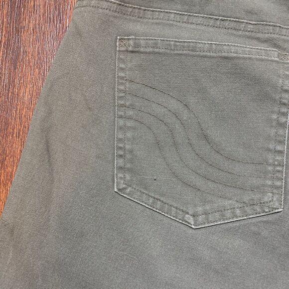 Outdoor Research Women’s Sz 6 Green Gray Denim Jeans Pants - Picture 6 of 7